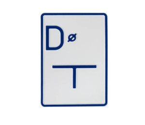 Tabliczka oznaczeniowa "D"