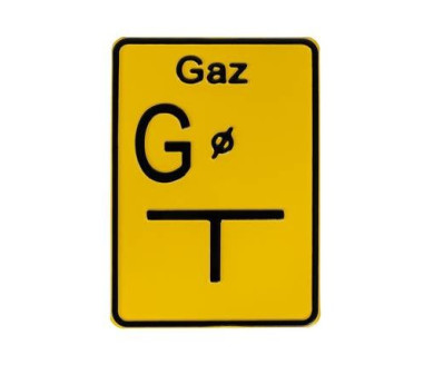 Tabliczka oznaczeniowa "G"
